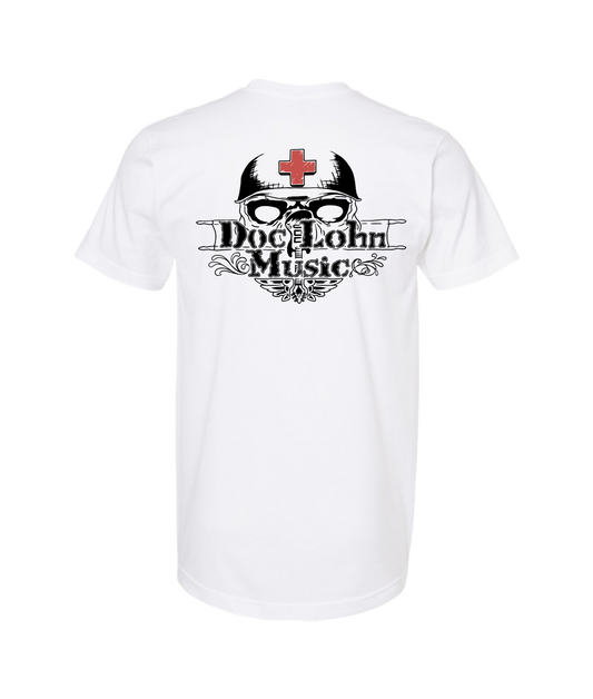 Doc Lohn Music - Music is Healing - White T Shirt