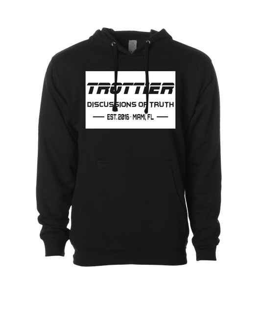 V-DOTTOP - TROTTIER - Black Hoodie