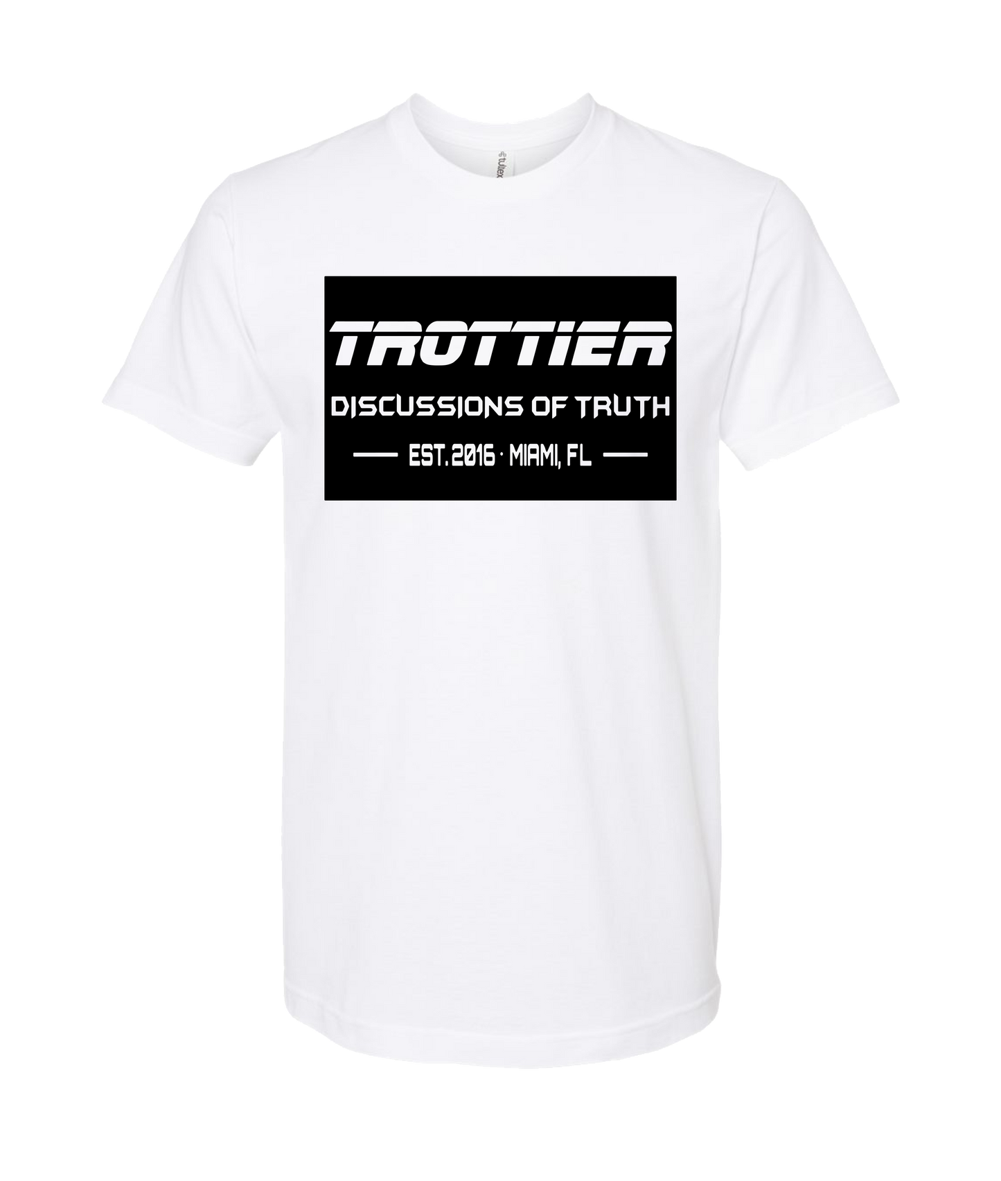 V-DOTTOP - TROTTIER - White T Shirt