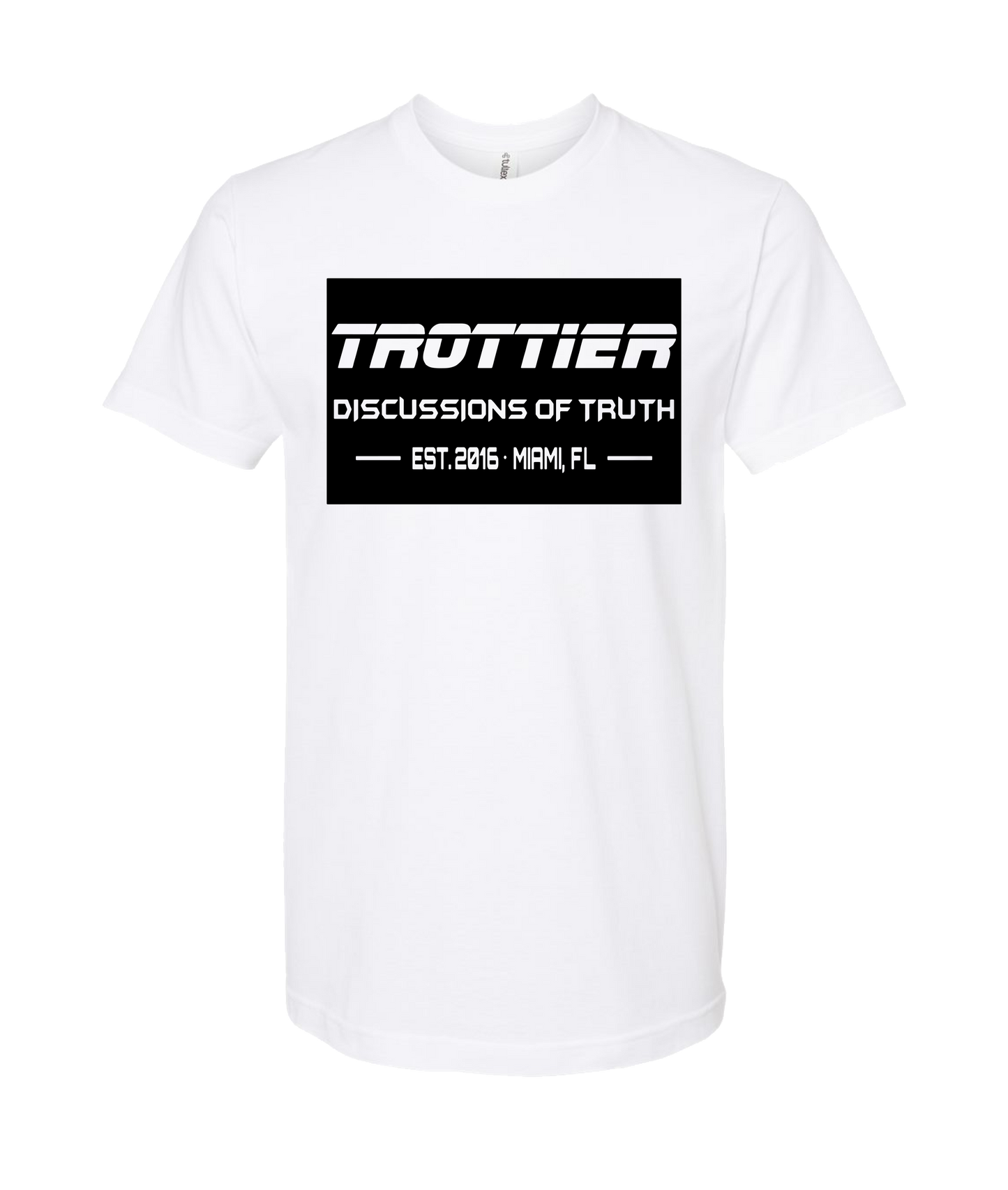 Discussions of Truth - TROTTIER - White T Shirt