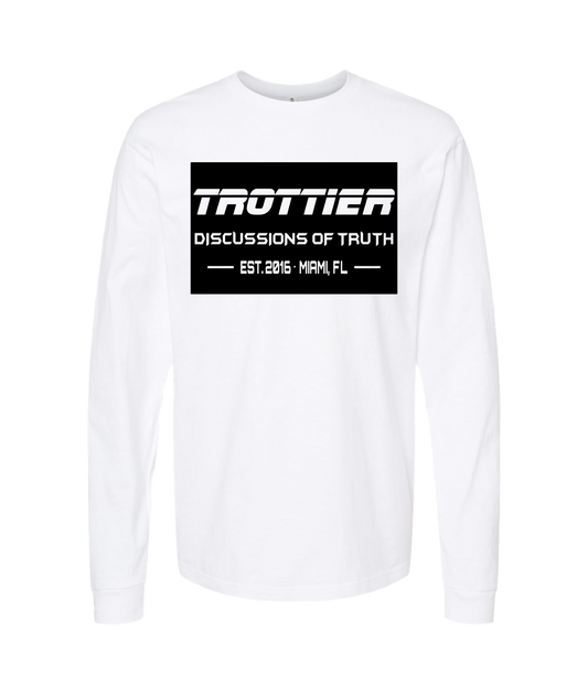 V-DOTTOP - TROTTIER - White Long Sleeve T