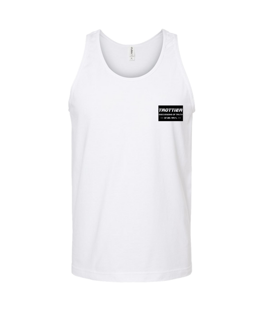 V-DOTTOP - TROTTIER - White Tank Top