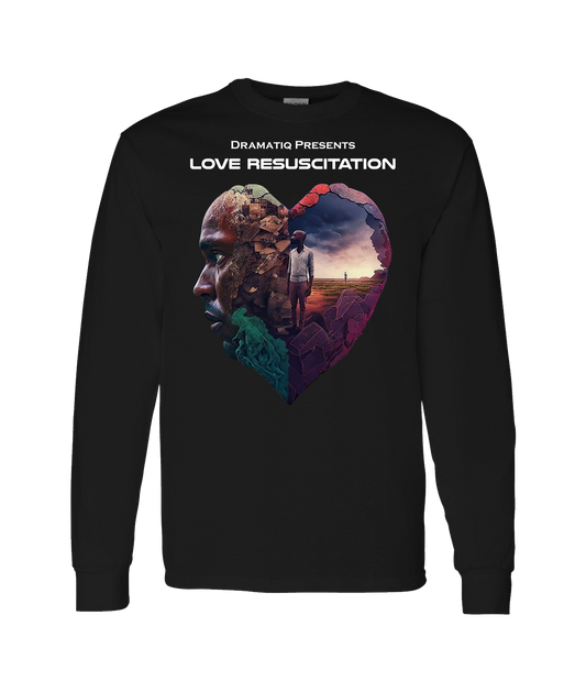 V-DRATOP - DESIGN 1 - Black Long Sleeve T