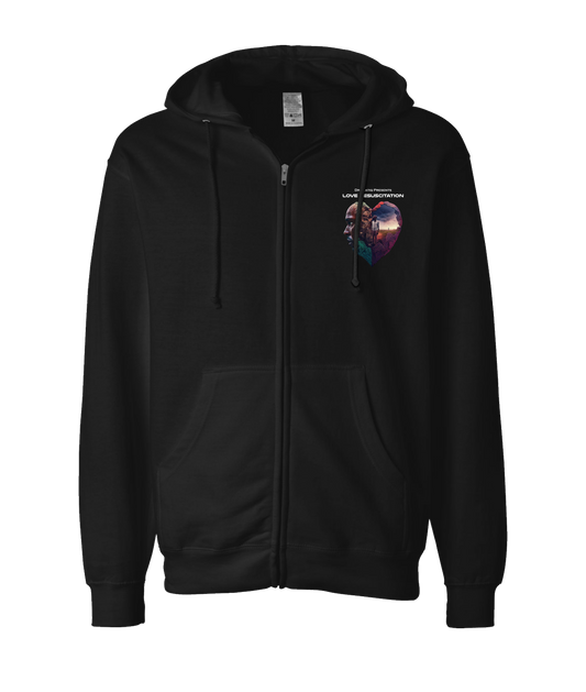 V-DRATOP - DESIGN 1 - Black Zip Up Hoodie