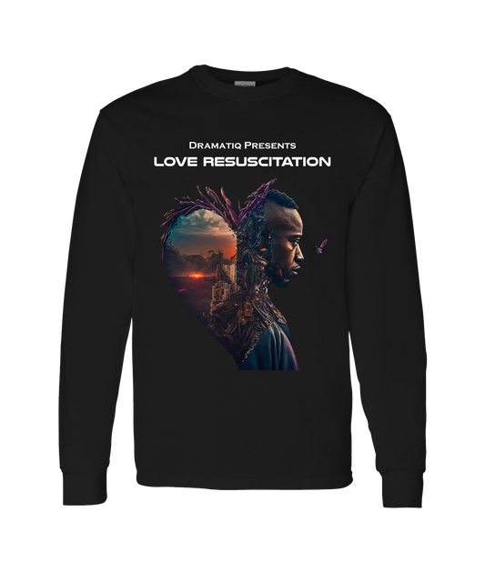 V-DRATOP - DESIGN 2 - Black Long Sleeve T