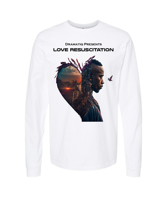 V-DRATOP - DESIGN 2 - White Long Sleeve T