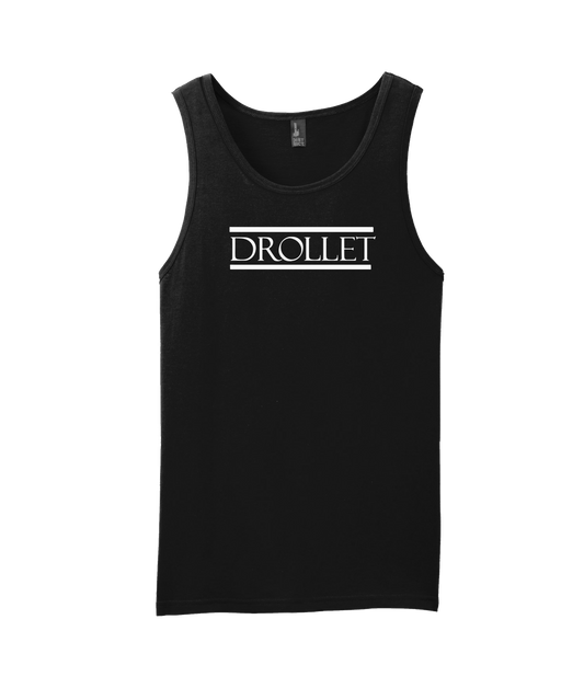 Drollet - Logo - Black Tank Top
