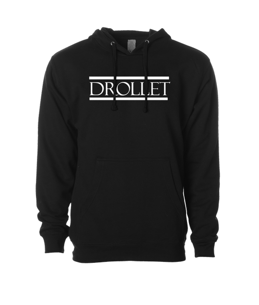 Drollet - Logo - Black Hoodie