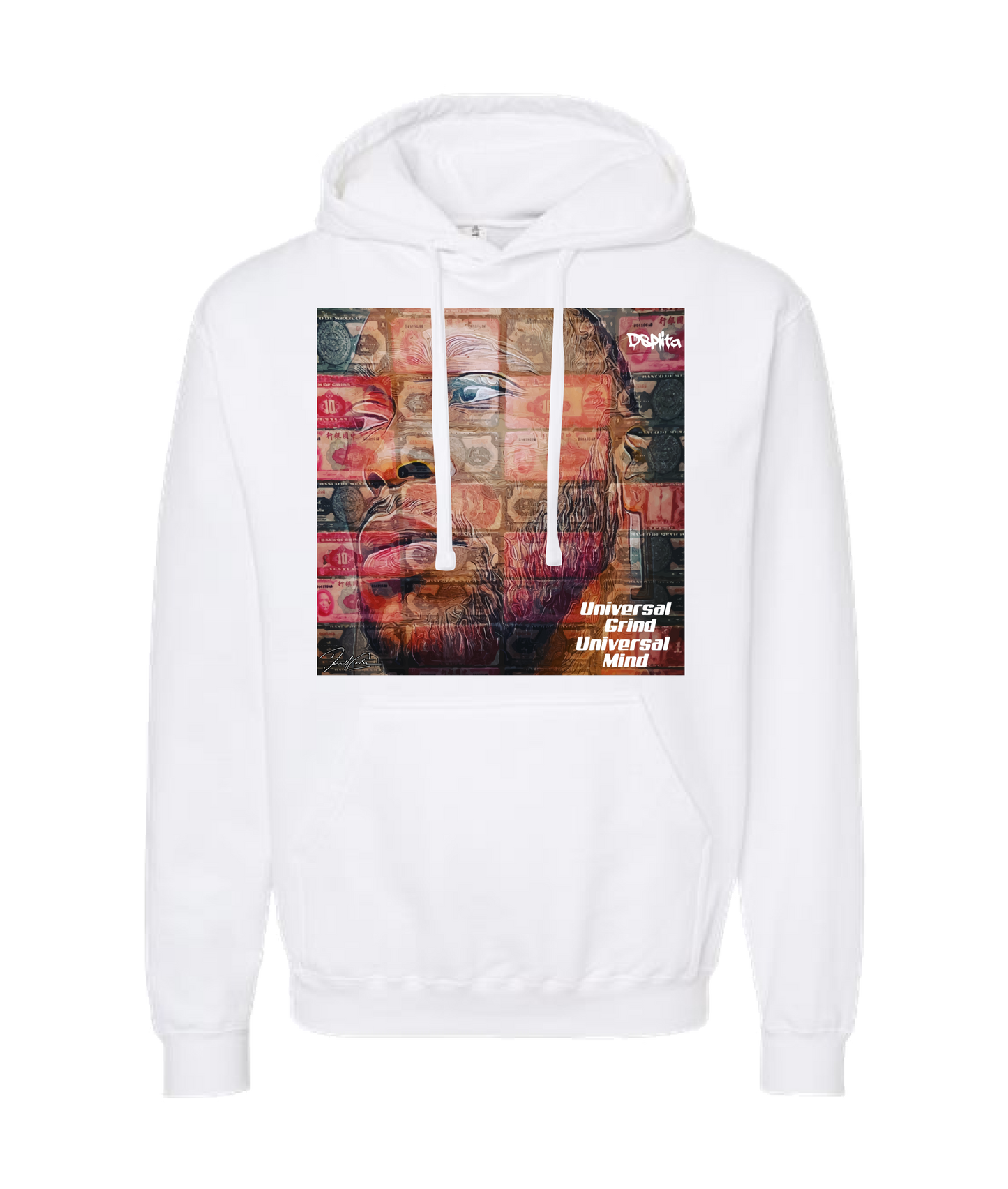 Dsplita - UGUM - White Hoodie