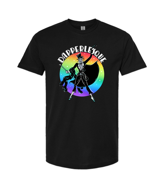 Dapperlesque - Logo - Black T-Shirt