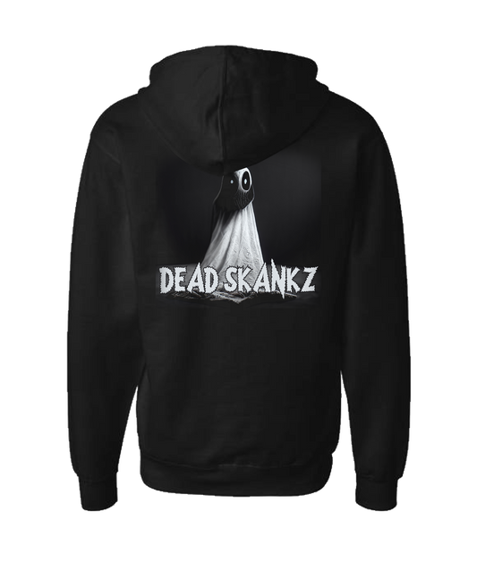Dead Skankz - Ghost - Black Zip Up Hoodie