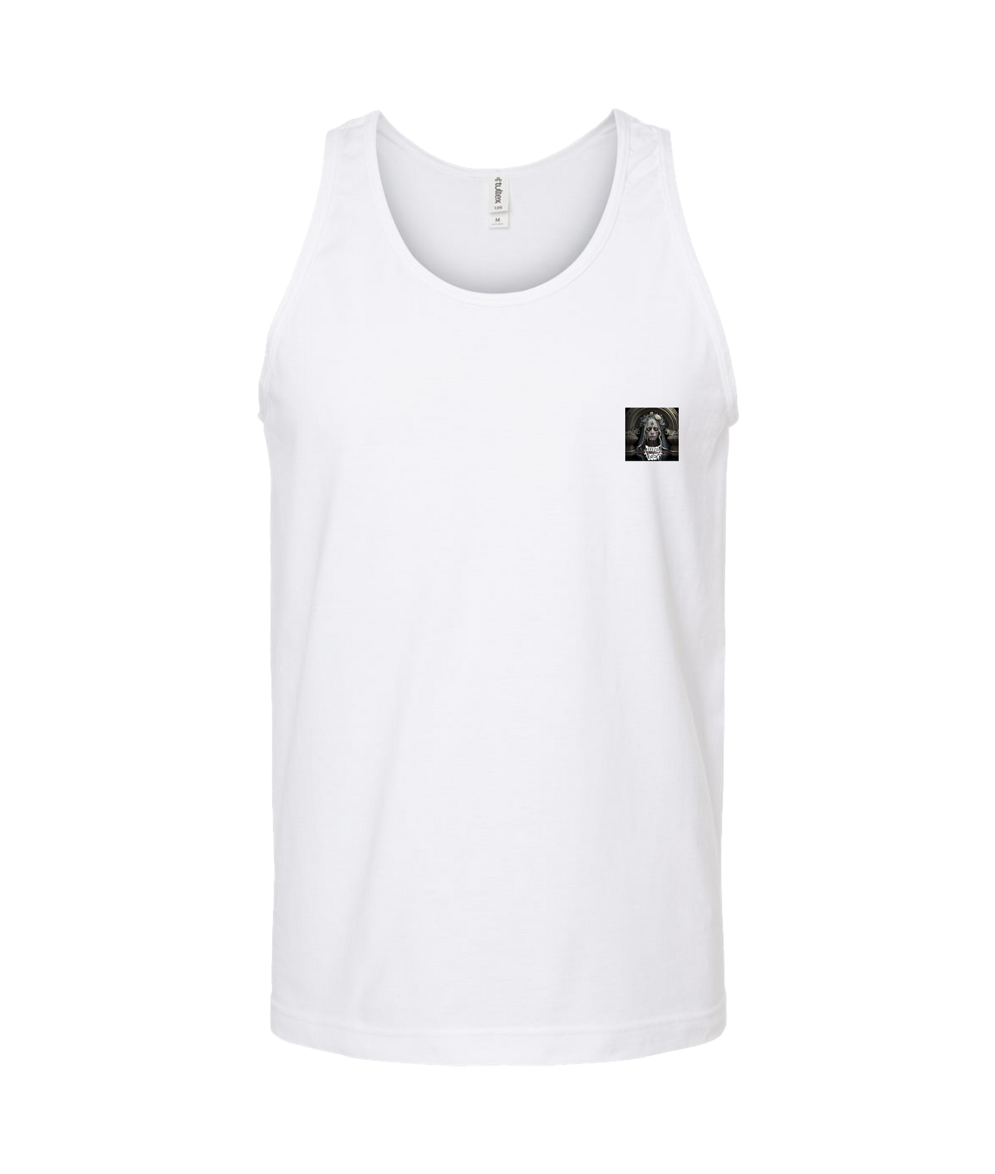V-DUTOP - DESIGN 9 - White Tank Top