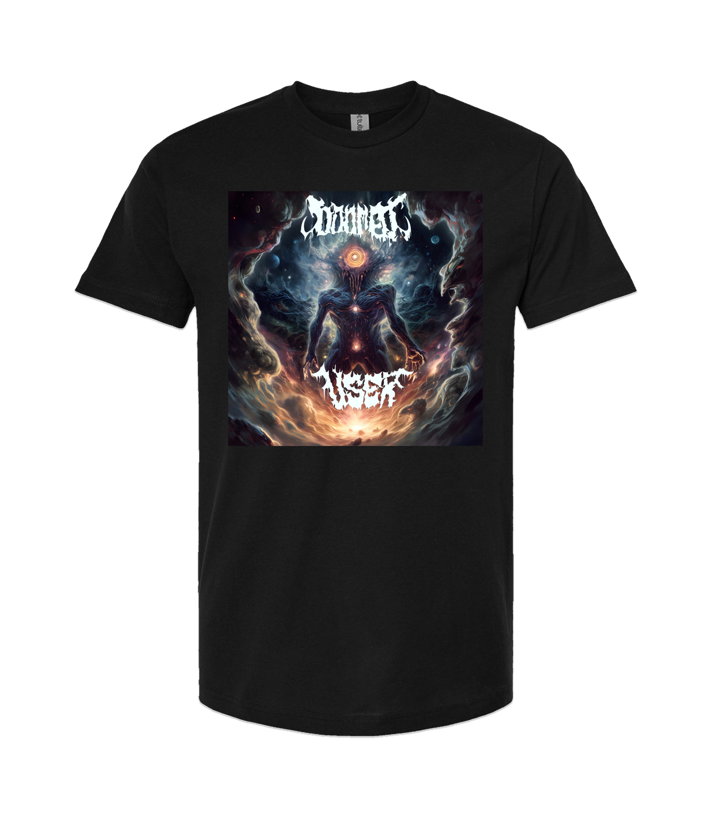 V-DUTOP - DESIGN 11 - Black T-Shirt