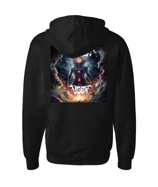 V-DUTOP - DESIGN 11 - Black Zip Up Hoodie
