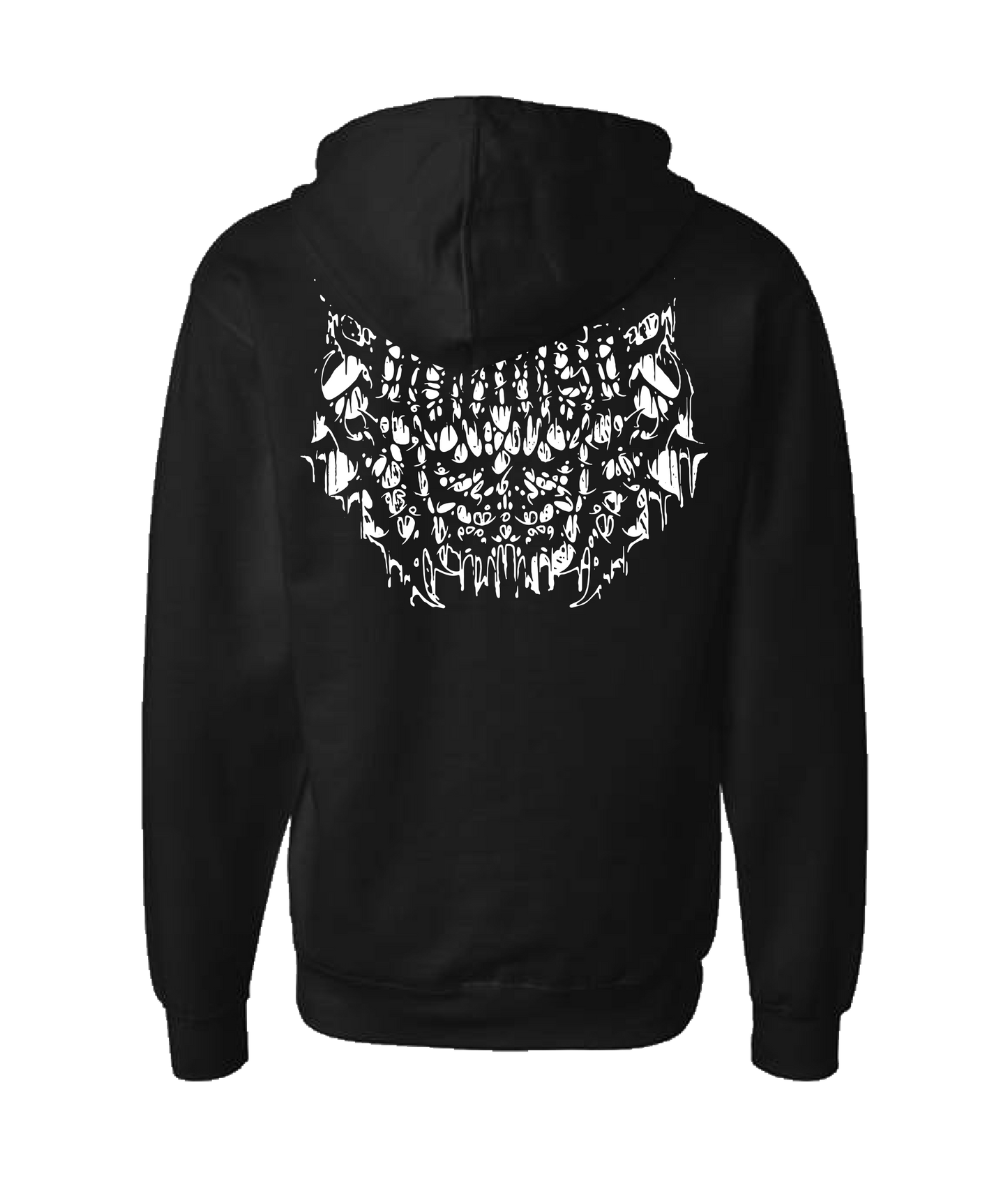 V-DUTOP - DESIGN 1 - Black Zip Up Hoodie