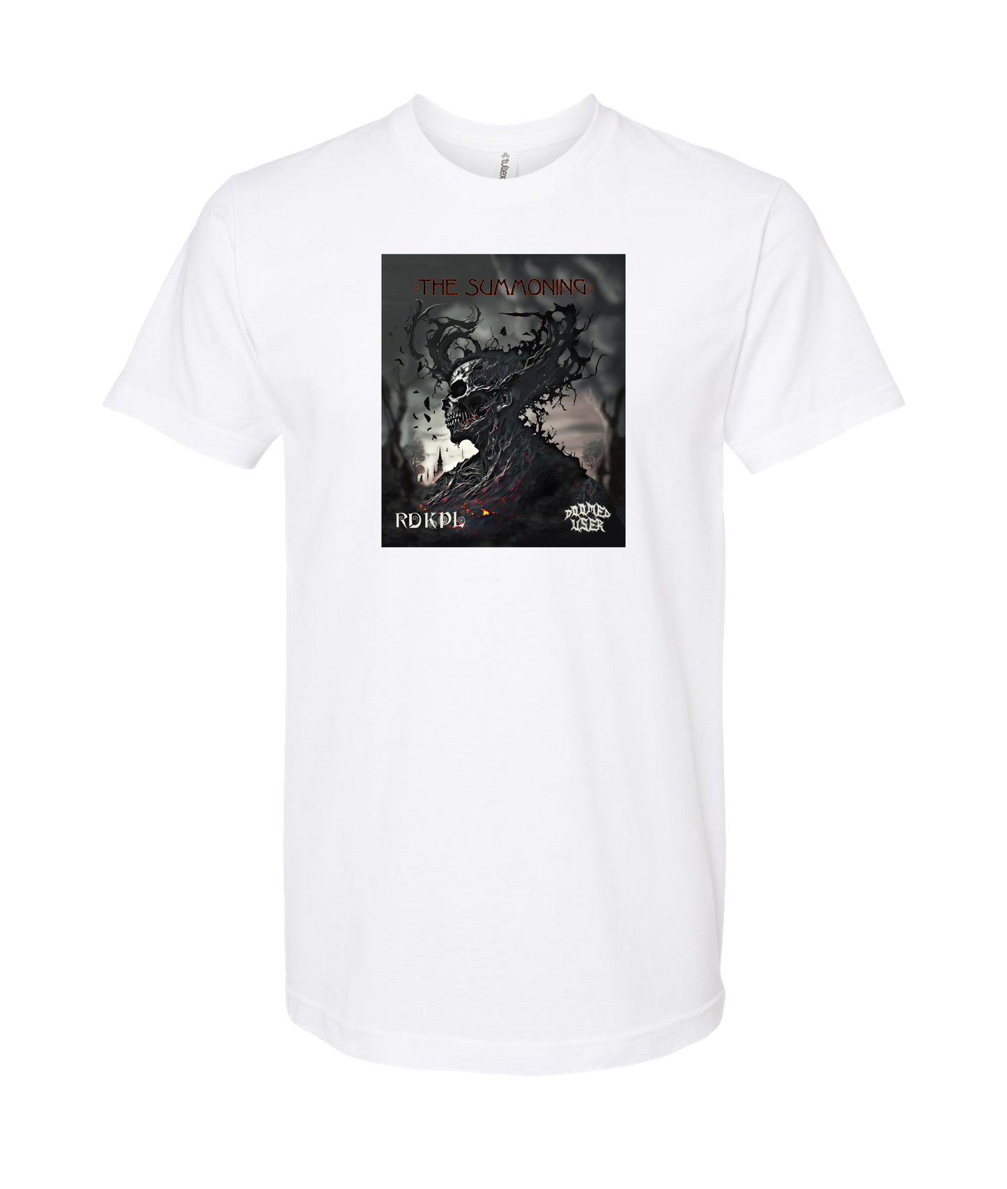 V-DUTOP - DESIGN 5 - White T-Shirt