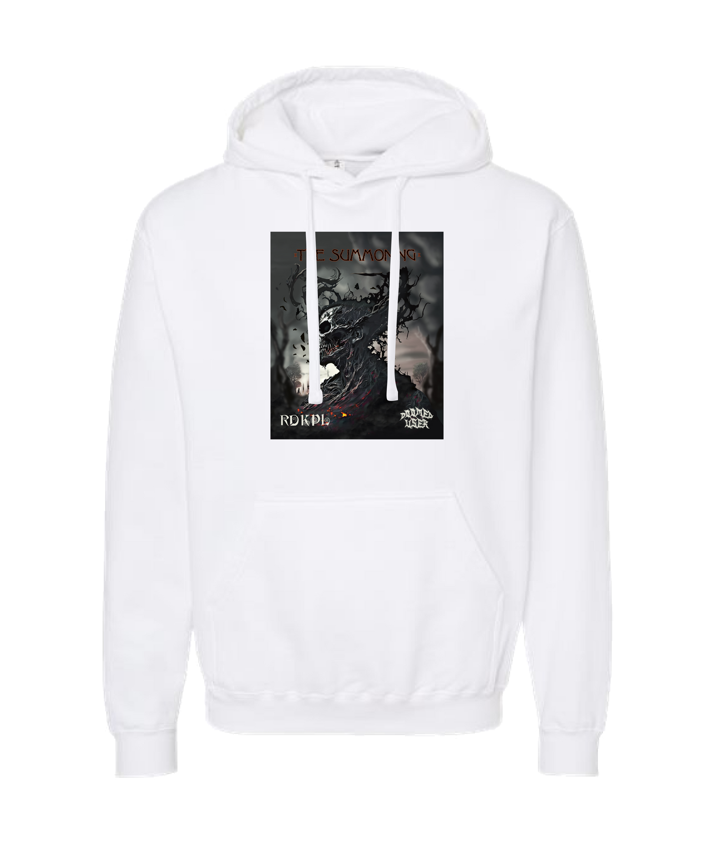 V-DUTOP - DESIGN 5 - White Hoodie