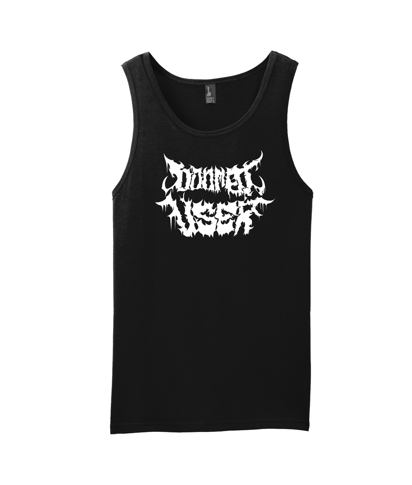 Doomed User - Logo 2 - Black Tank Top