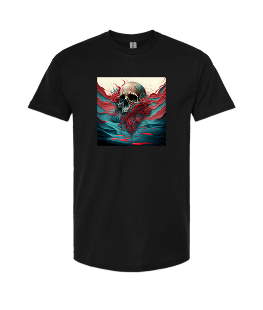 V-DUTOP - DESIGN 7 - Black T-Shirt