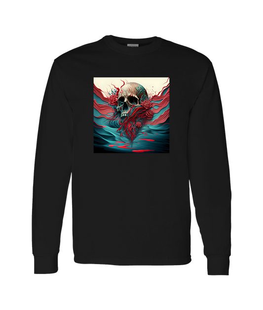 V-DUTOP - DESIGN 7 - Black Long Sleeve T