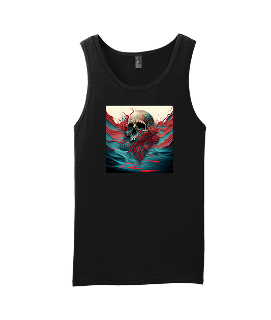 V-DUTOP - DESIGN 7 - Black Tank Top