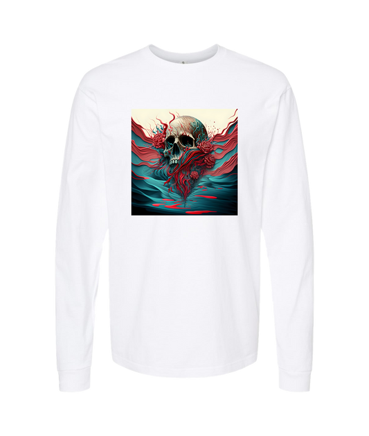 V-DUTOP - DESIGN 8 - White Long Sleeve T
