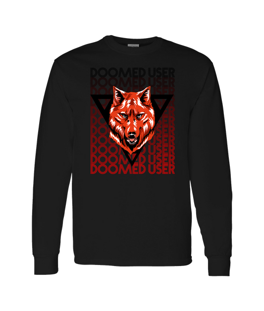 V-DUTOP - DESIGN 2 - Black Long Sleeve T