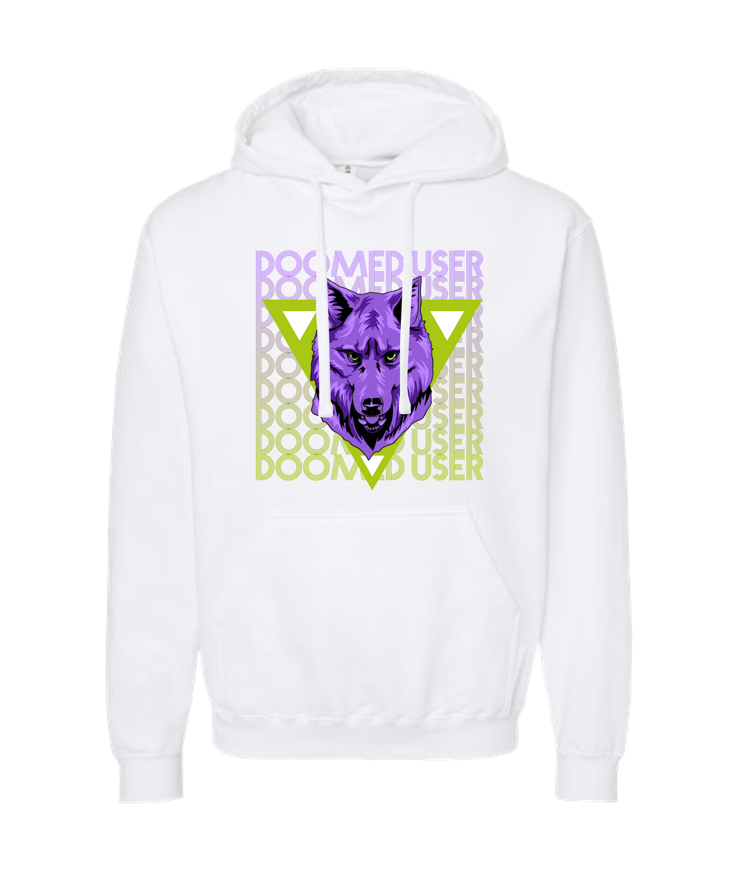 V-DUTOP - DESIGN 3 - White Hoodie