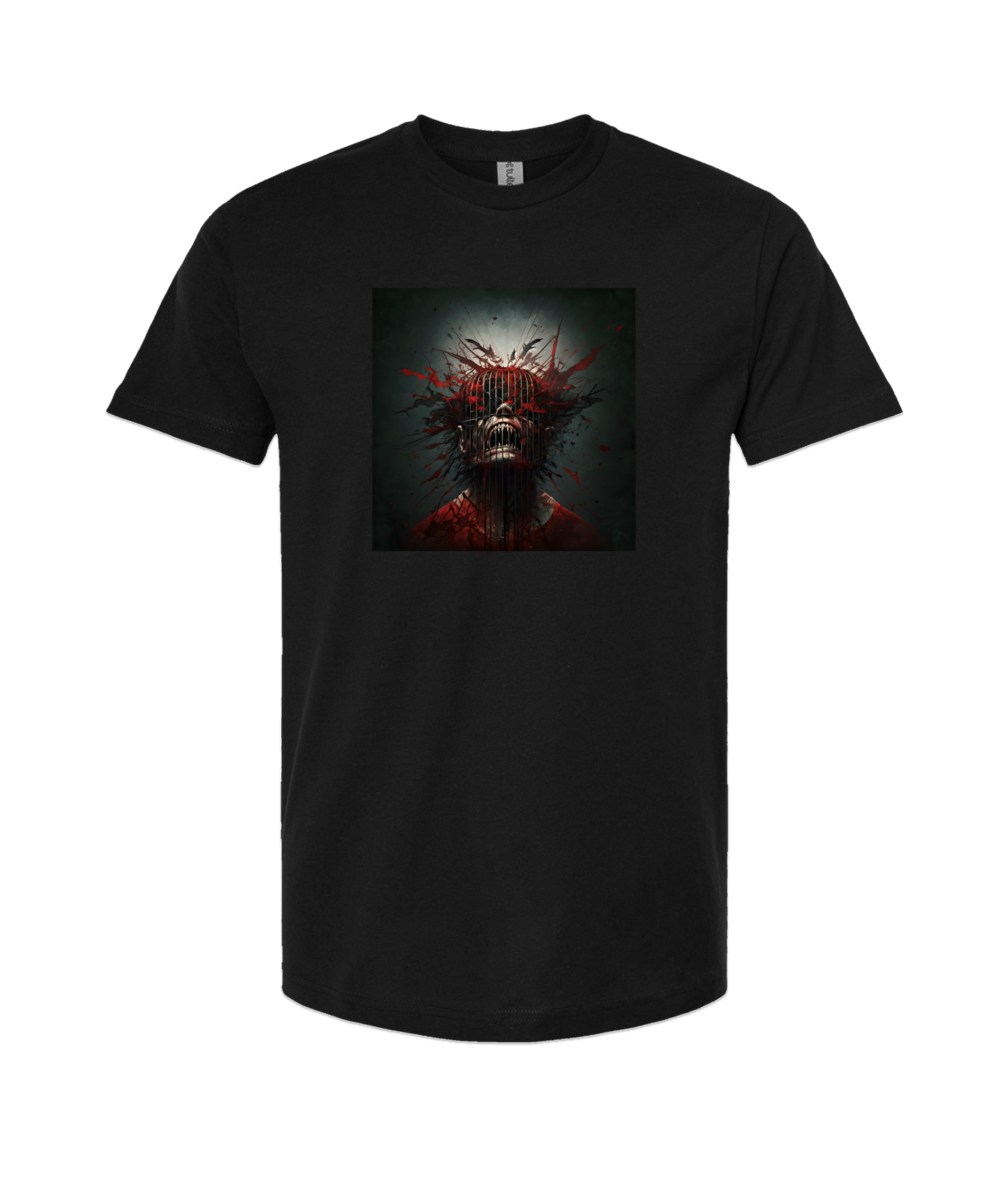 V-DUTOP - DESIGN 3 - Black T-Shirt