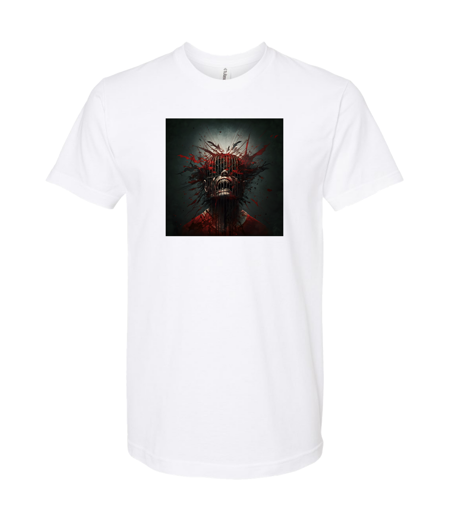 V-DUTOP - DESIGN 4 - White T-Shirt