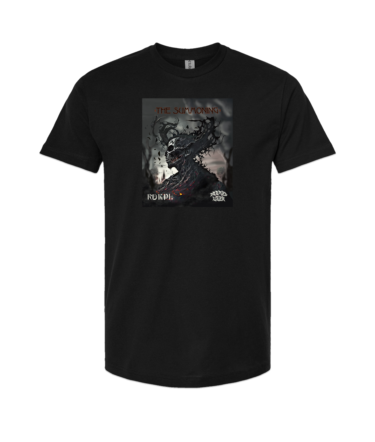 V-DUTOP - DESIGN 4 - Black T-Shirt