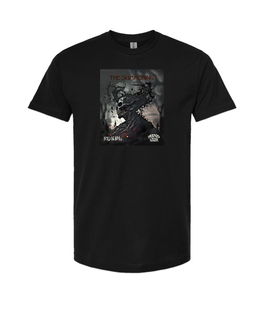 V-DUTOP - DESIGN 4 - Black T-Shirt