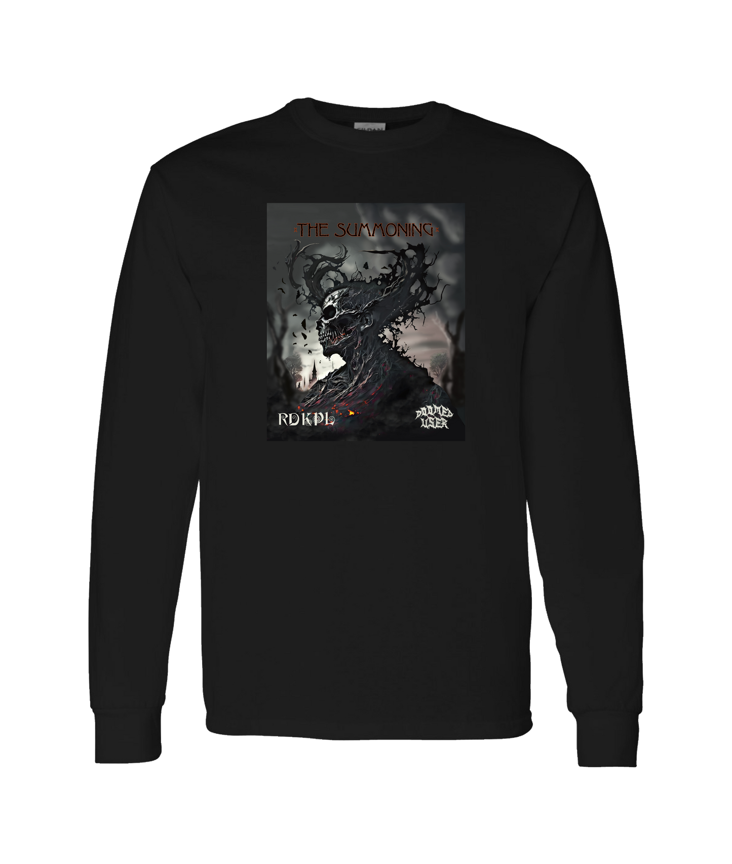 V-DUTOP - DESIGN 4 - Black Long Sleeve T