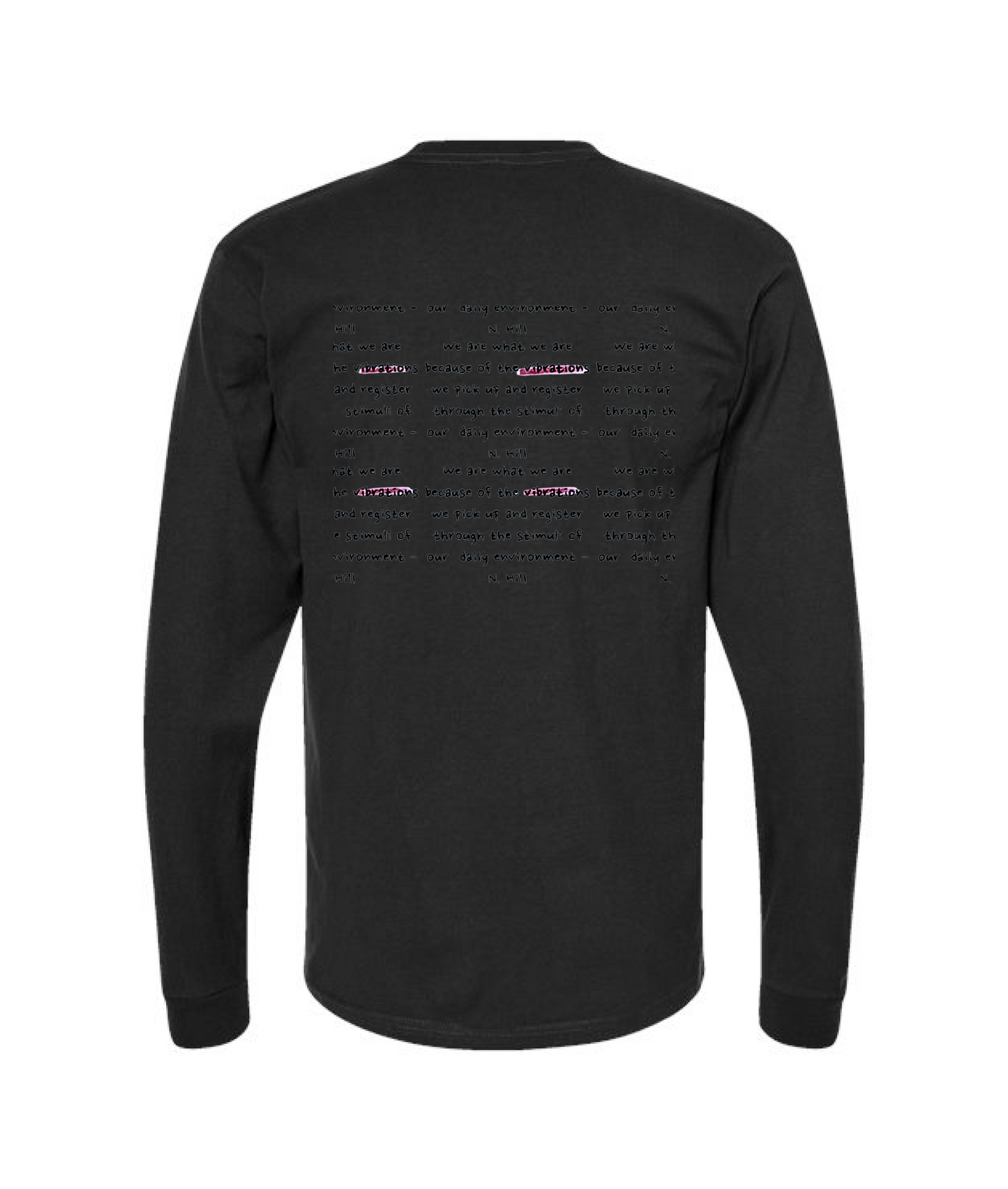 V-DVSTOP - IT CAN CHANGE - Black Long Sleeve T