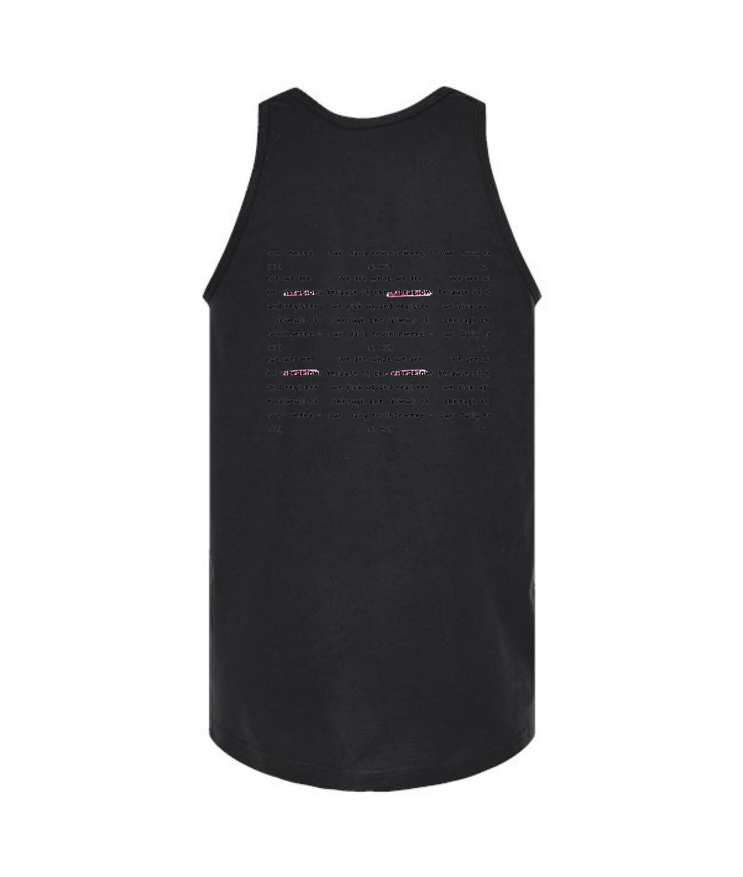 V-DVSTOP - IT CAN CHANGE - Black Tank Top