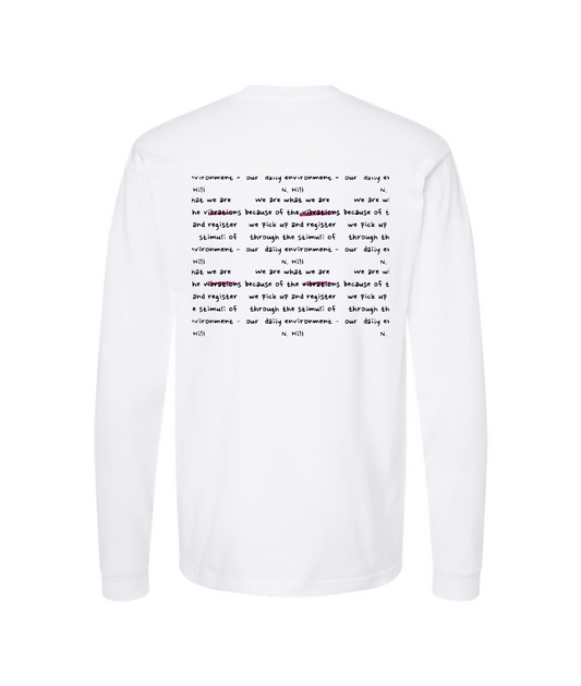 V-DVSTOP - IT CAN CHANGE - White Long Sleeve T