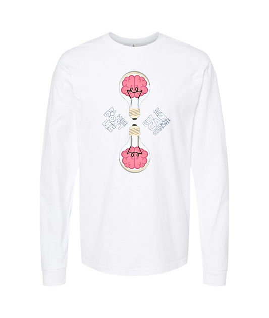 V-DVSTOP - IT CAN CHANGE - White Long Sleeve T