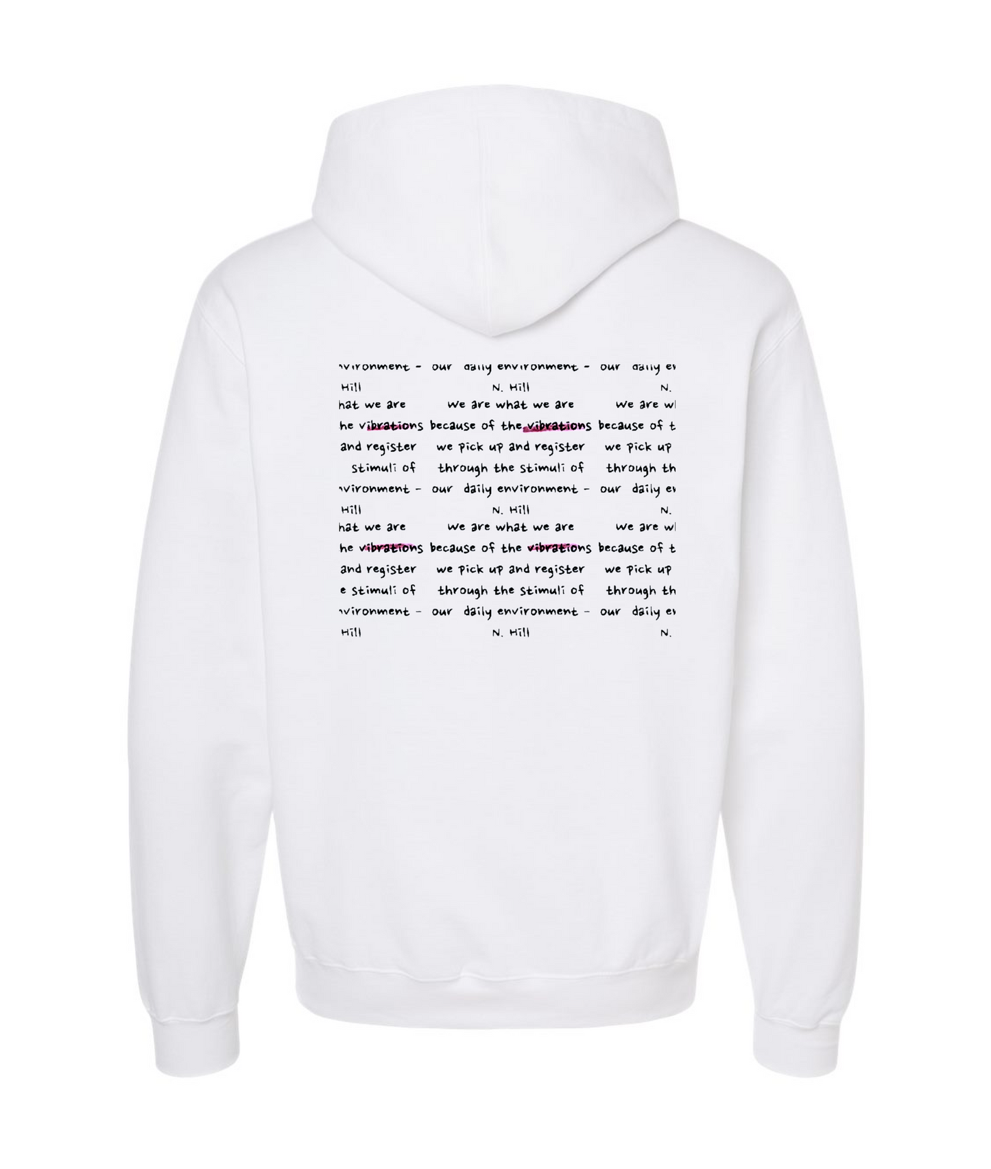 V-DVSTOP - IT CAN CHANGE - White Hoodie
