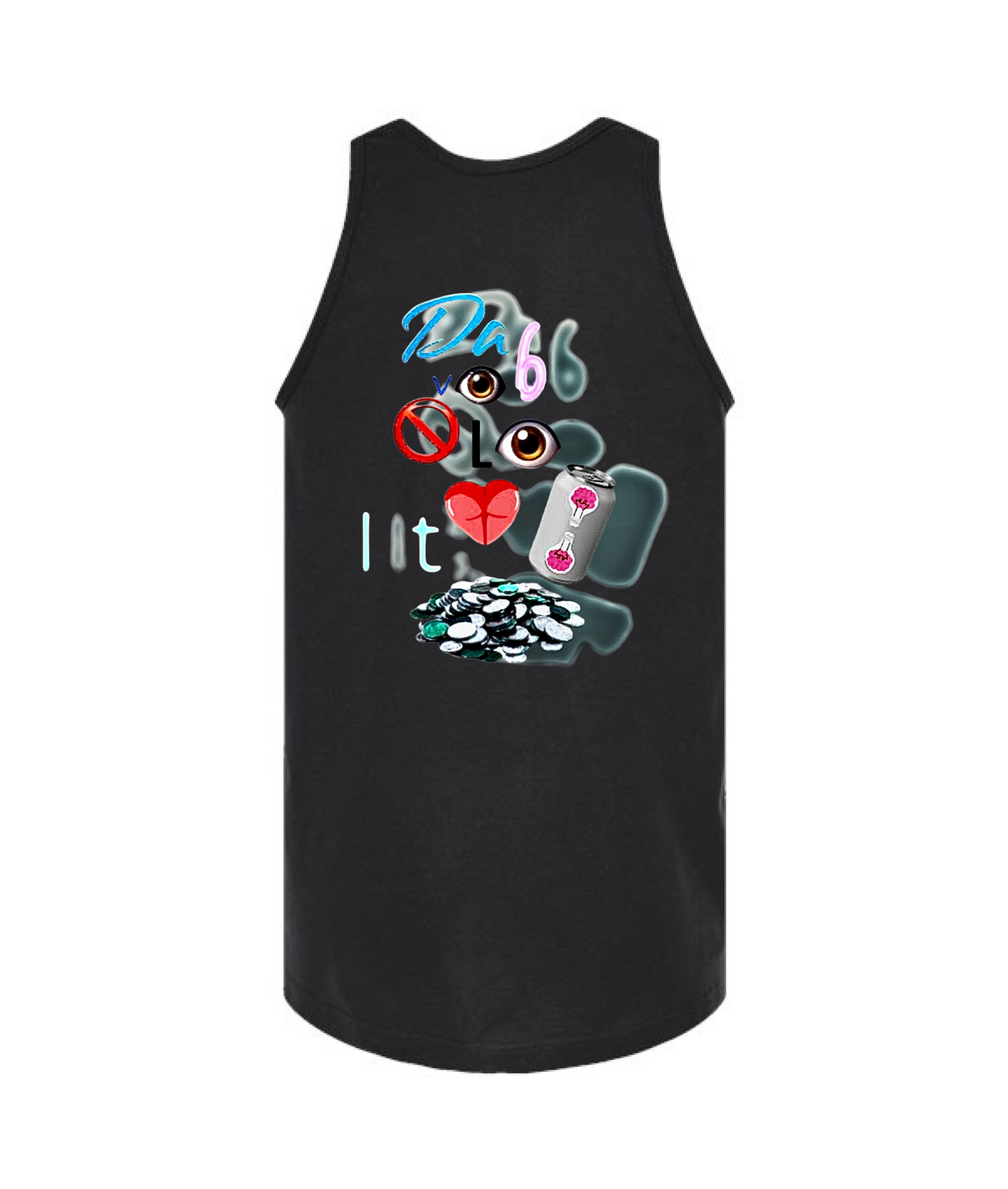 Da Vibe Shop - IT CAN CHANGE - Black Tank Top