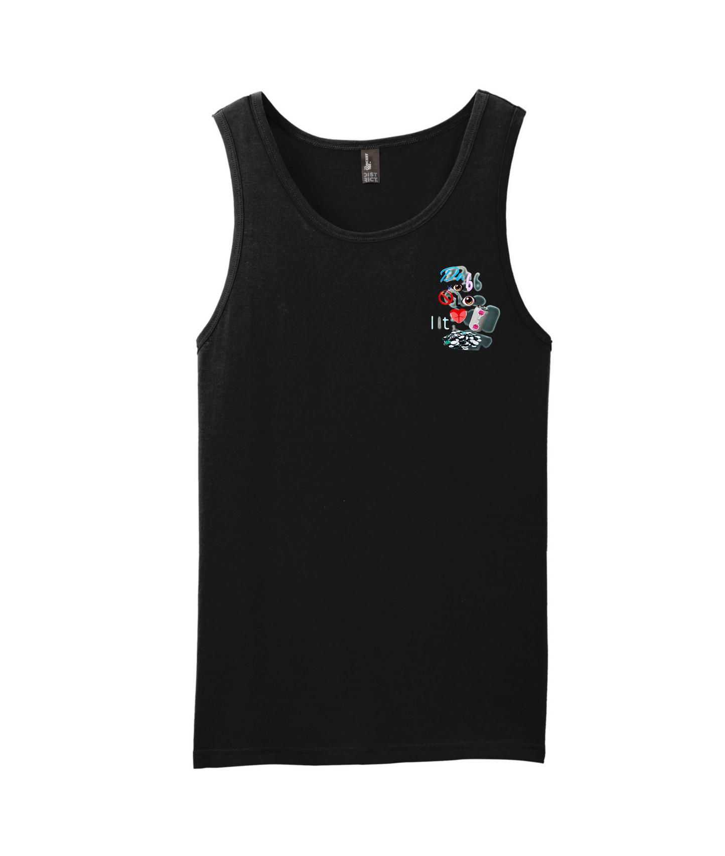 Da Vibe Shop - IT CAN CHANGE - Black Tank Top