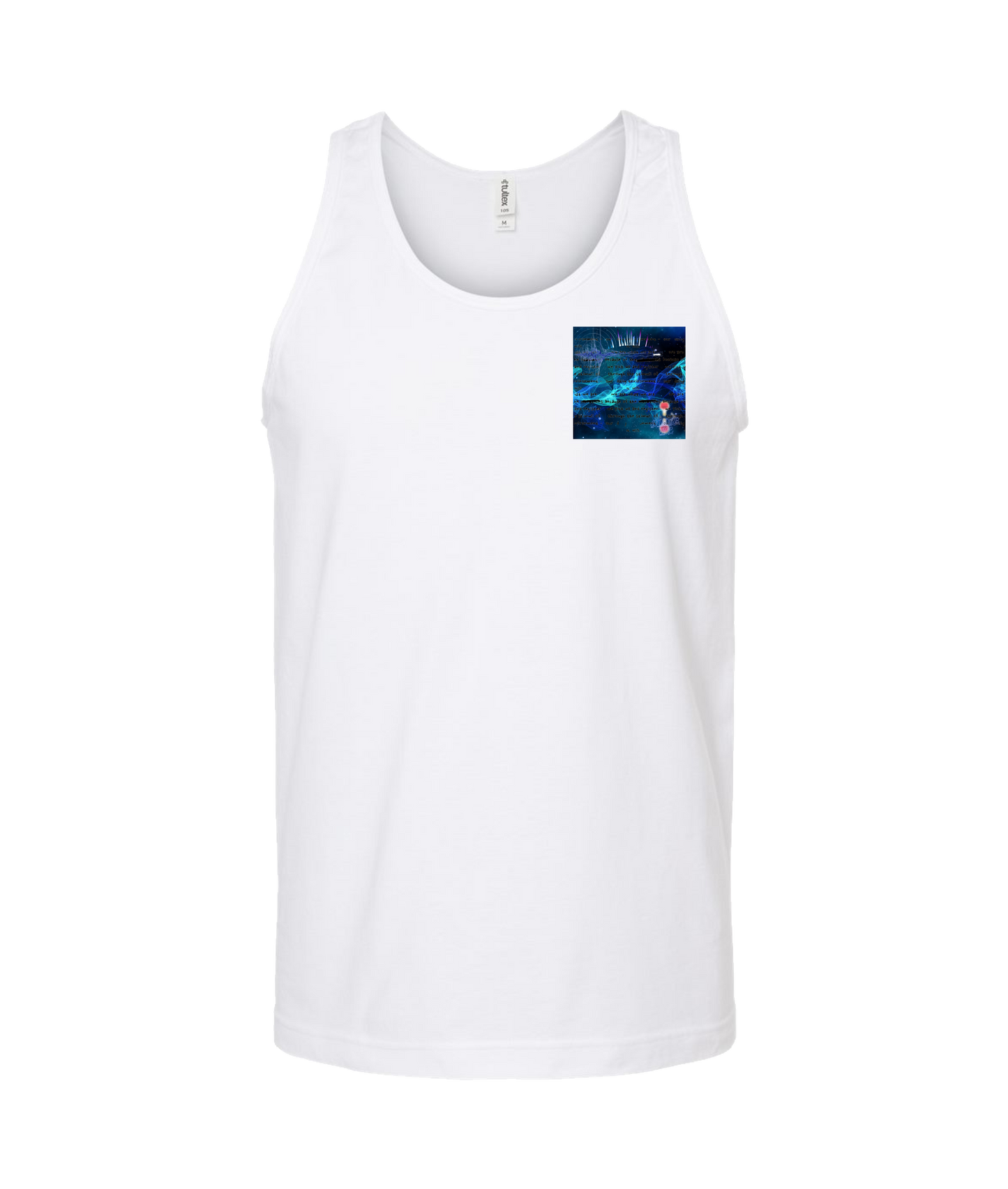 Da Vibe Shop - SOLAR - White Tank Top