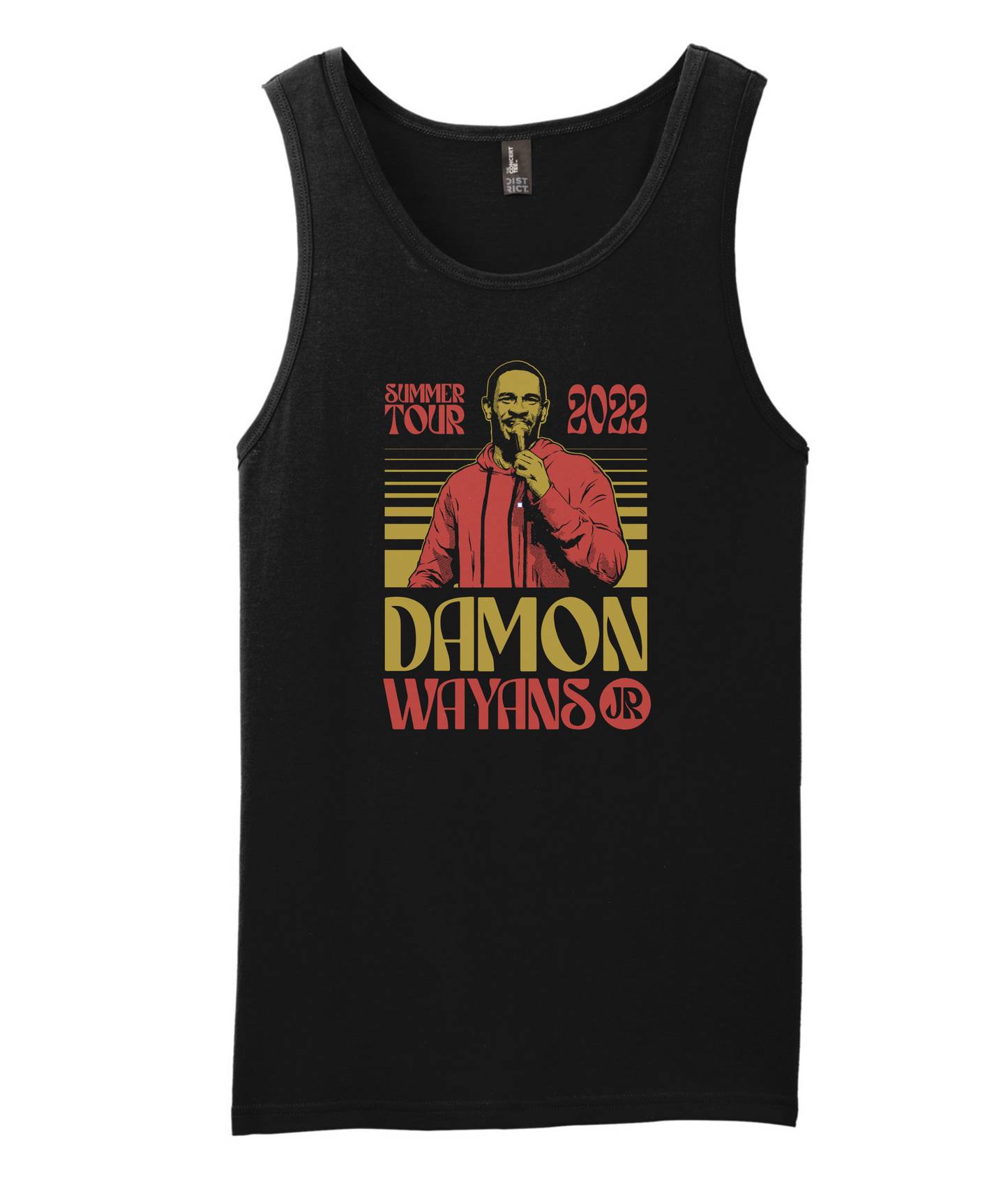Damon Wayans Jr. - Summer Tour 2022 - Black Tank Top