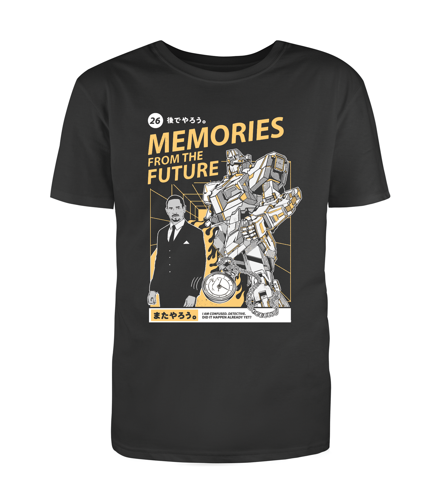 Damon Wayans Jr. - Memories From The Future - Black T-Shirt