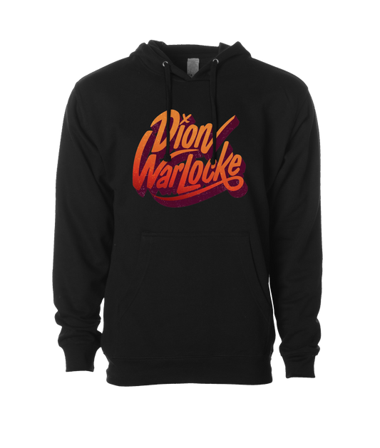 Dion Warlocke - Weathered Logo - Black Hoodie