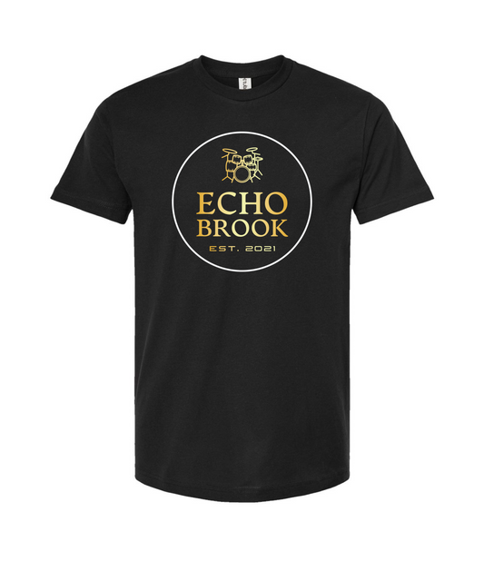 Echo Brook - Logo - Black T-Shirt
