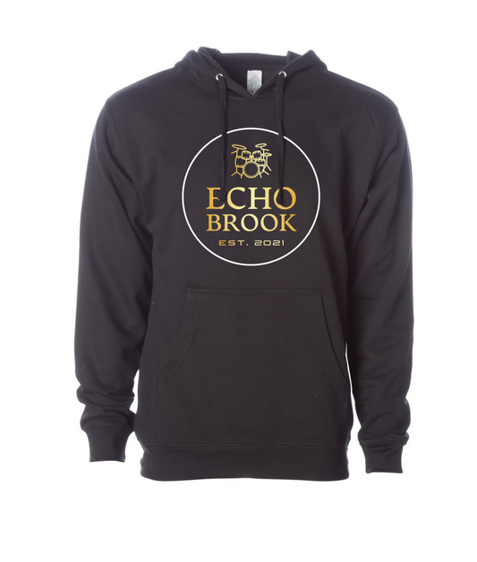 Echo Brook - Logo - Black Hoodie
