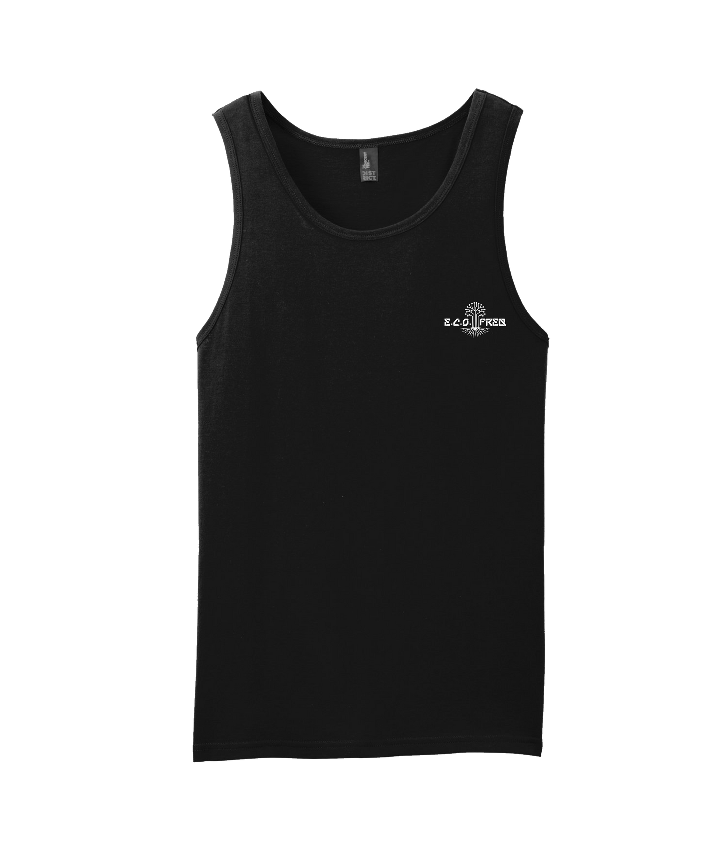 V-ECOTOP - E.C.O TREE - Black Tank Top