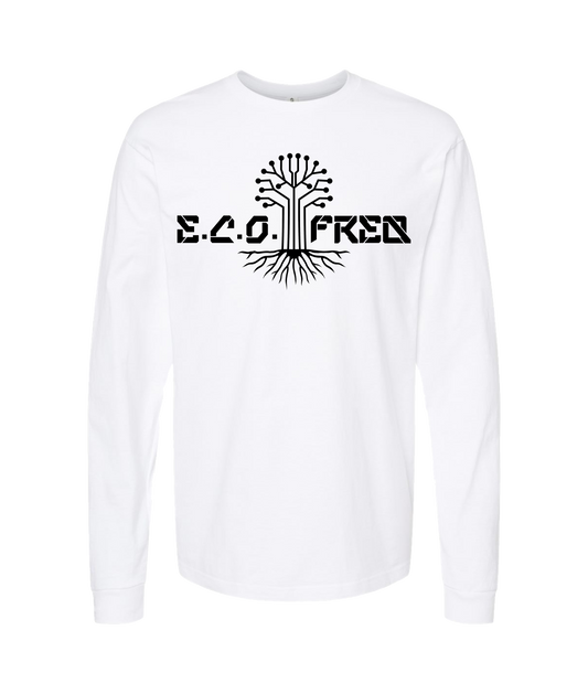 V-ECOTOP - E.C.O TREE - White Long Sleeve T