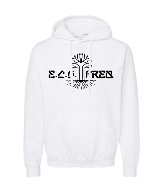 V-ECOTOP - E.C.O TREE - White Hoodie