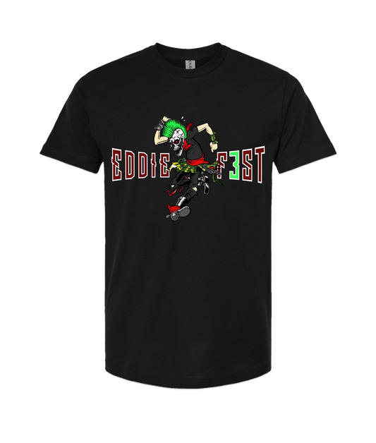 V-EDDTOP - Eddiefest 2024 - Black T-Shirt